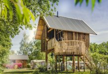 Boomhut Vakantiepark Mölke Overijssel